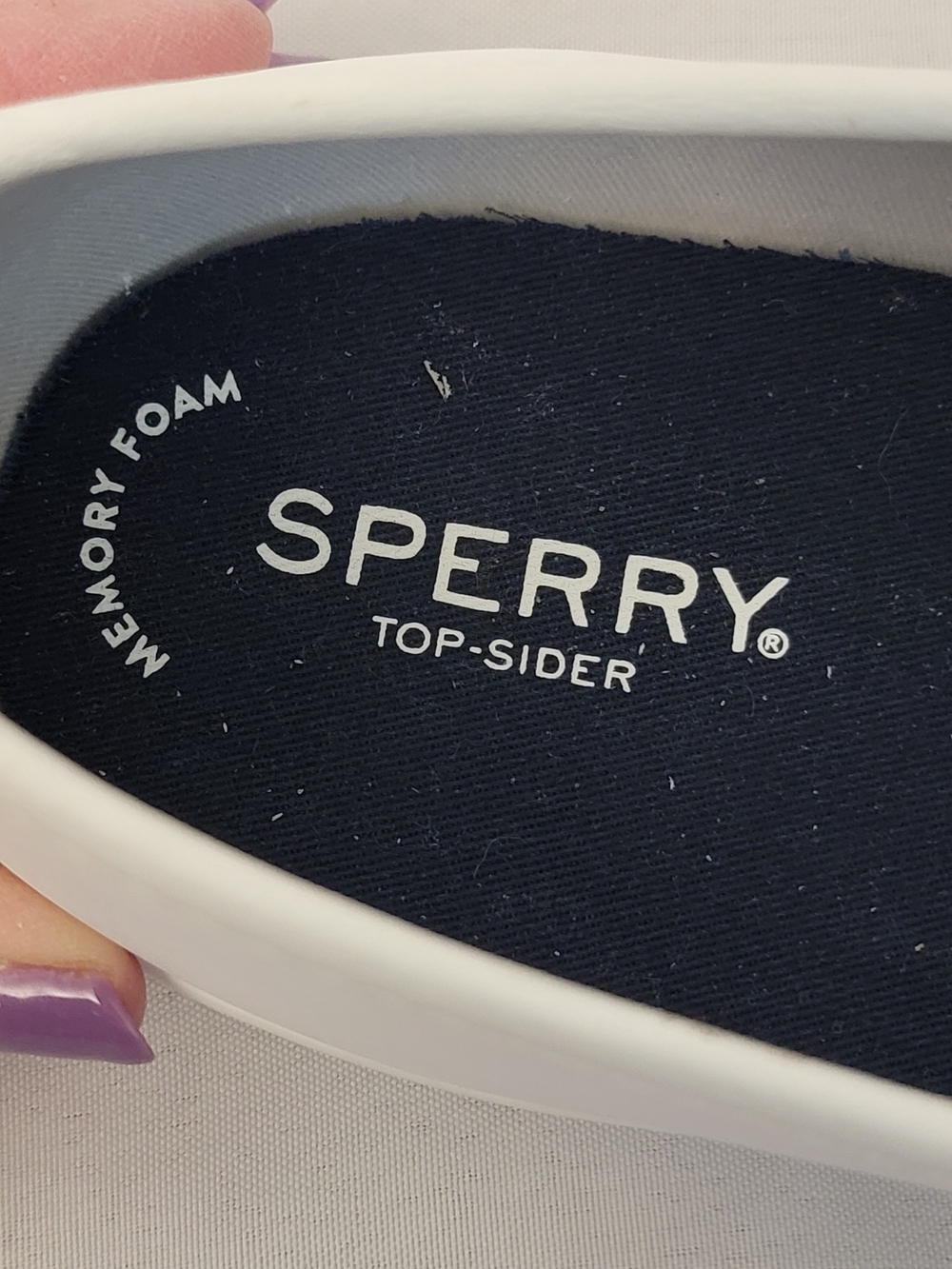 Sperry Top Sider White Sneaker Size 12 - Picture 8 of 12